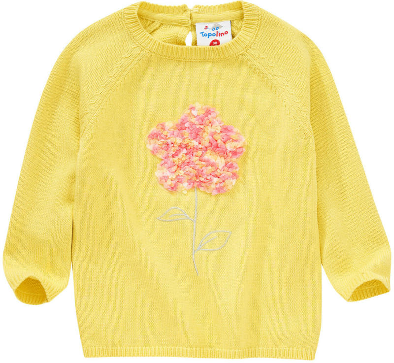 Mädchen Strickpullover mit Applikation (Nur online)