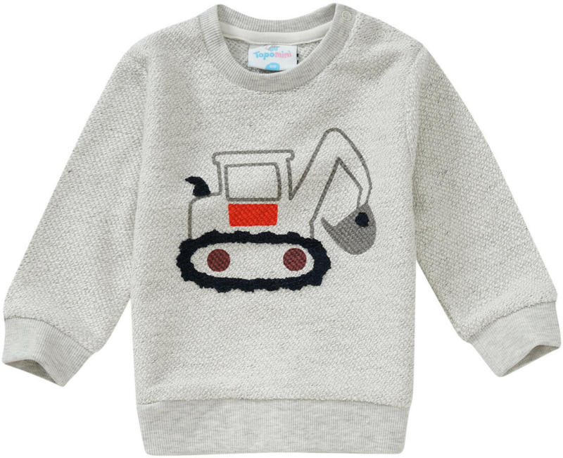Baby Sweatpullover mit Bagger-Motiv (Nur online)