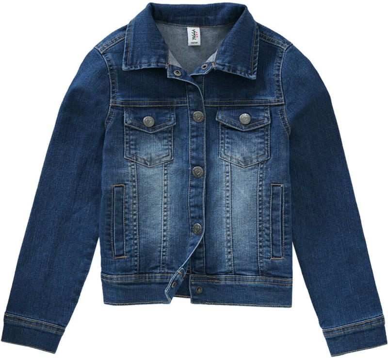 Mädchen Jeansjacke mit Used-Effekt (Nur online)