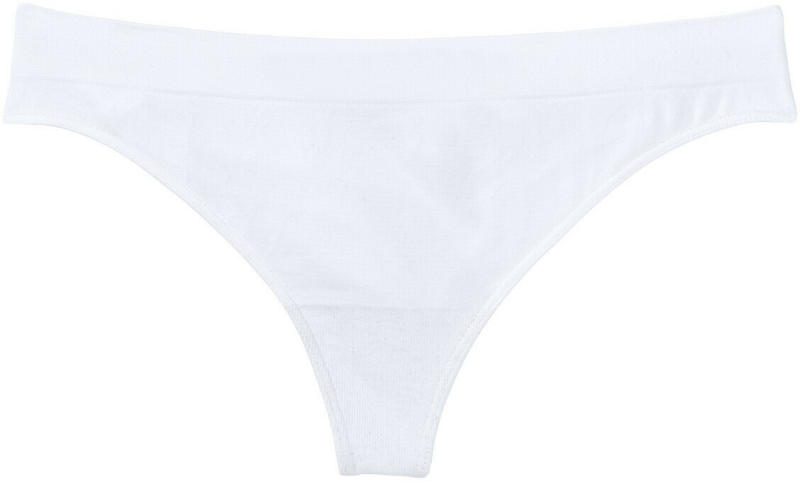 Damen Seamless-String in schlichtem Dessin