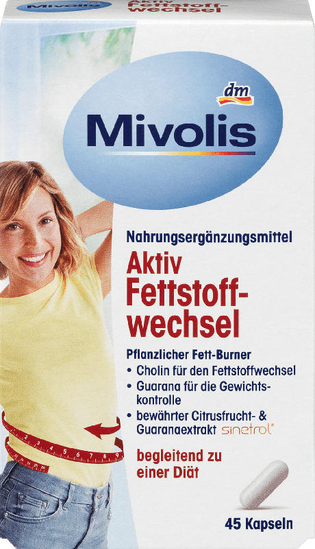 Mivolis Aktiv Fettstoffwechsel Kapseln 45 St.
