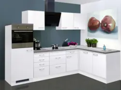 Eckküche 'Lucca' , Weiß