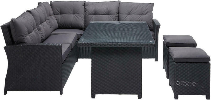 Dining-Loungeset 18-teilig 209/203 cm