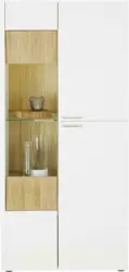 Vitrine aus Eiche massiv