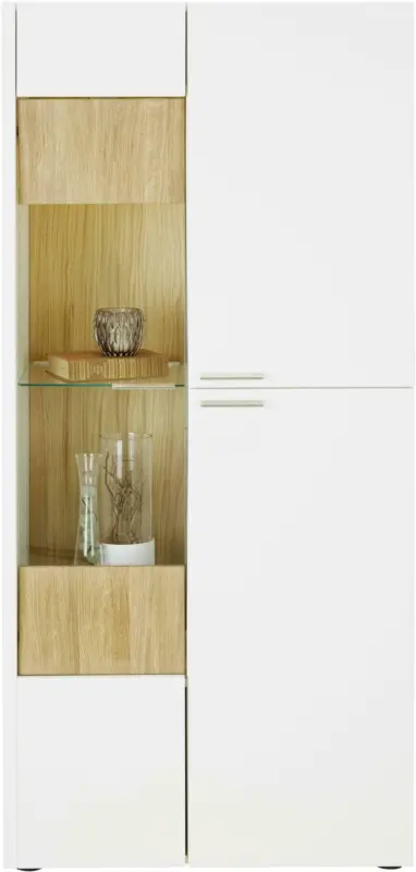 Vitrine aus Eiche massiv