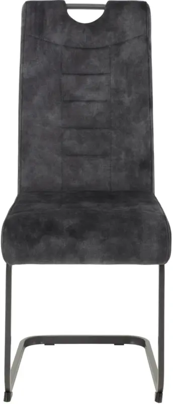 Schwingstuhl in Anthrazit