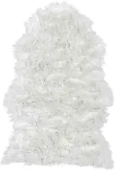 Kunstfell Melissa in Weiß ca.60x90cm