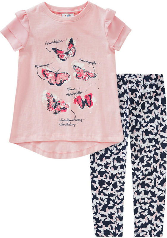 Mädchen T-Shirt und Leggings im Set (Nur online)