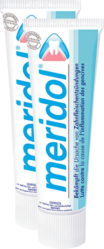 Dentifricio Meridol, 2 x 75 ml