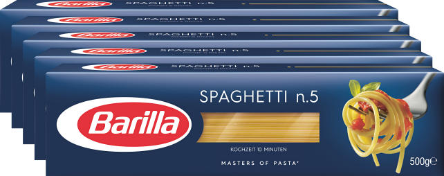 Barilla Spaghetti n. 5, 5 x 500 g