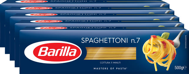 Spaghettoni n. 7 Barilla, 5 x 500 g