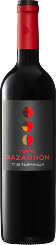 Venta Mazarrón Tempranillo Vino de la Tierra de Castilla y León, 2018, Castilla y León, Espagne, 75 cl