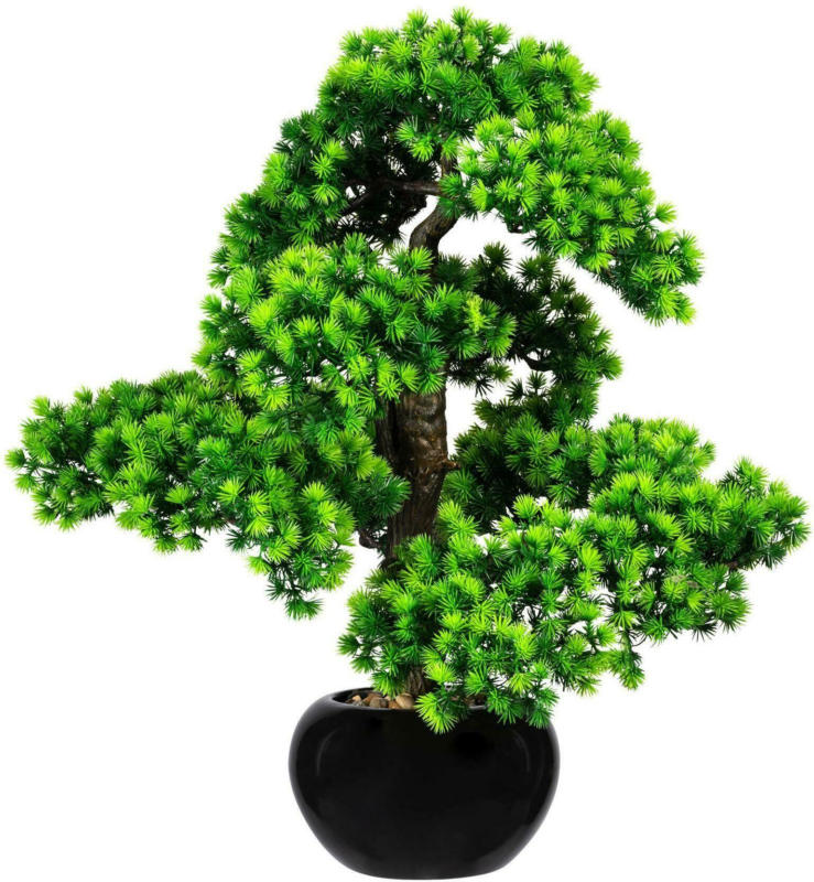 Kunstpflanze Bonsai inkl. Keramiktopf