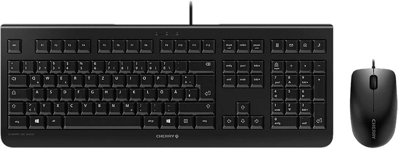 Desktop Set DC 2000, USB, DE, Schwarz