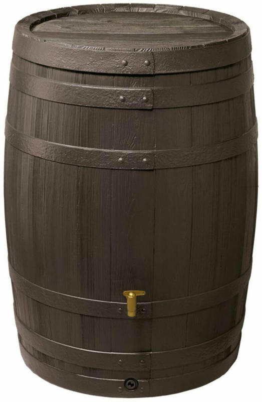 Regenfass „VINO“, 400 L, dunkelbraun