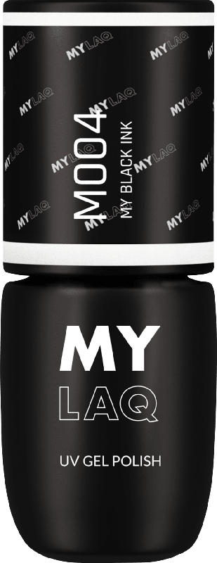 MYLAQ UV Nagellack MY BLACK INK