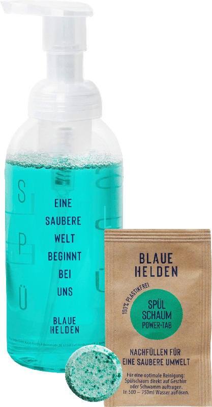 Blaue Helden Spülmittel Helden-Starterset