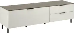 TV-Element in Nussbaumfarben