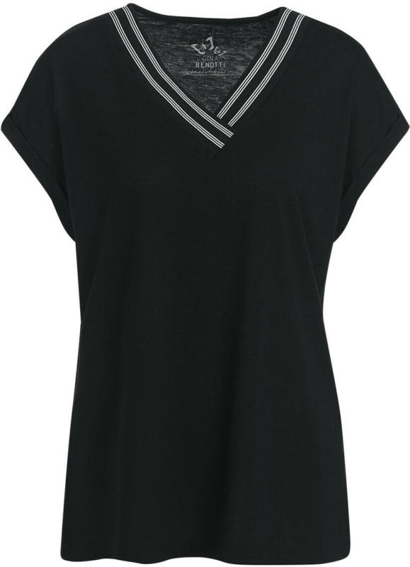 Damen T-Shirt mit V-Ausschnitt (Nur online)