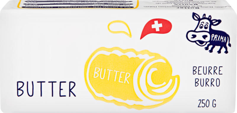 Prima Schweizer Butter, 2 x 250 g