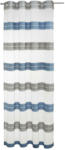 Möbelix Vorhang Mit Ösen Paula B: 140cm, Blau/Grau/Weiß