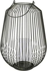 Windlicht aus Metall Ø ca. 35cm