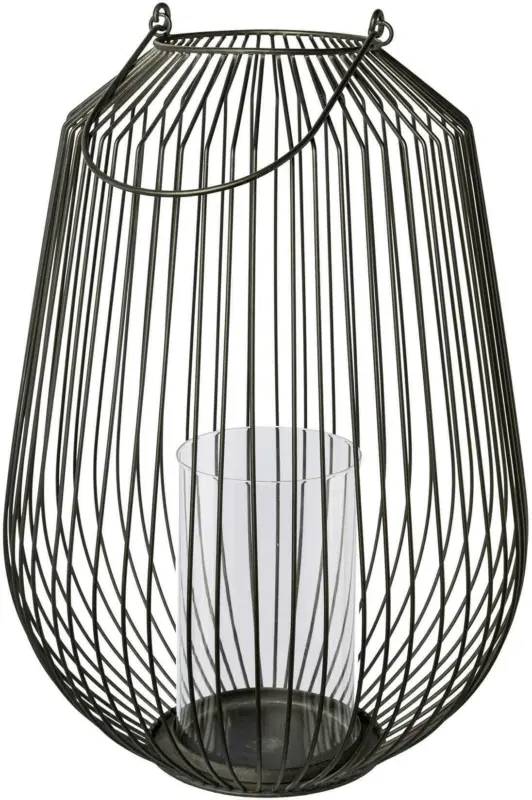 Windlicht aus Metall Ø ca. 35cm