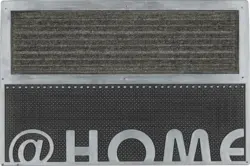 Fußmatte Home in Silberfarben ca. 40x60cm