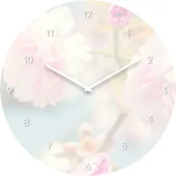 Wanduhr Glasart Ø ca. 30cm