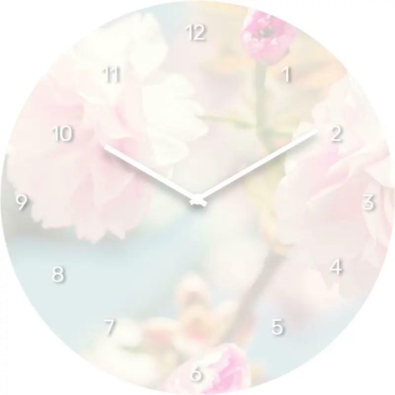 Wanduhr Glasart Ø ca. 30cm