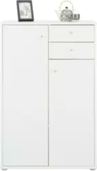 Highboard in Weiß