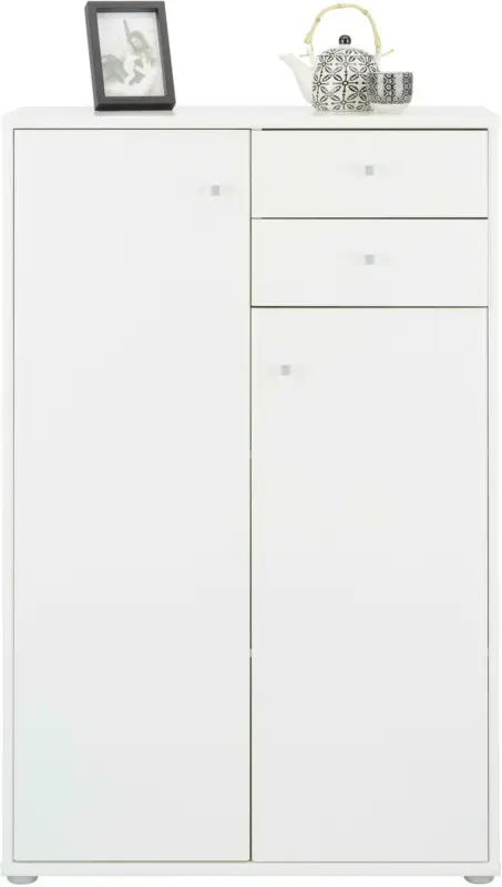 Highboard in Weiß