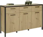mömax Dornbirn - Ihr Trendmöbelhaus in Dornbirn Sideboard in Schwarz/Eichefarben