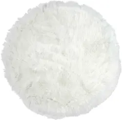 Kunstfell Teddy in Weiß ca. 80cm