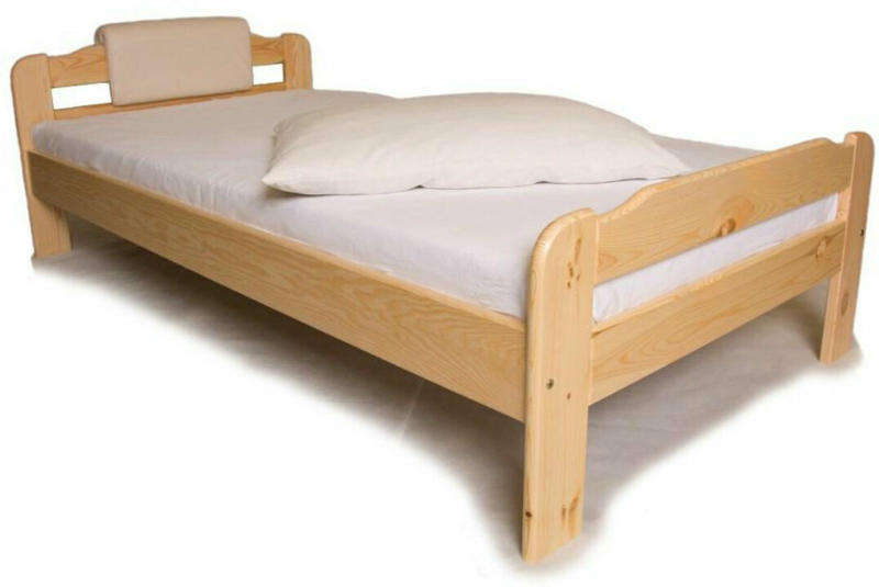 Einzelbett mit Lattenrost, 80x200 cm 80x65x221 cm