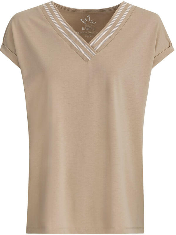 Damen T-Shirt mit V-Ausschnitt (Nur online)