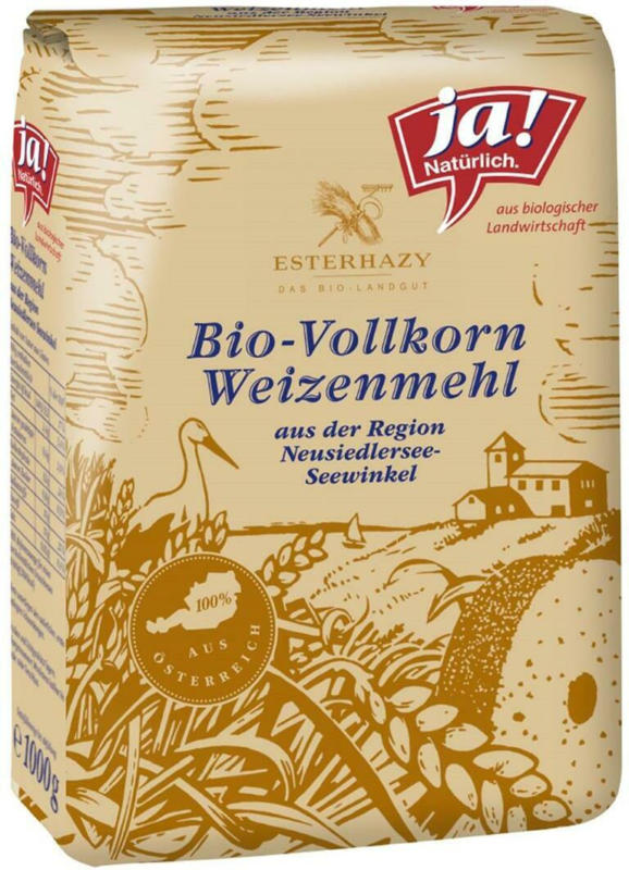Ja! Natürlich Weizenvollkornmehl