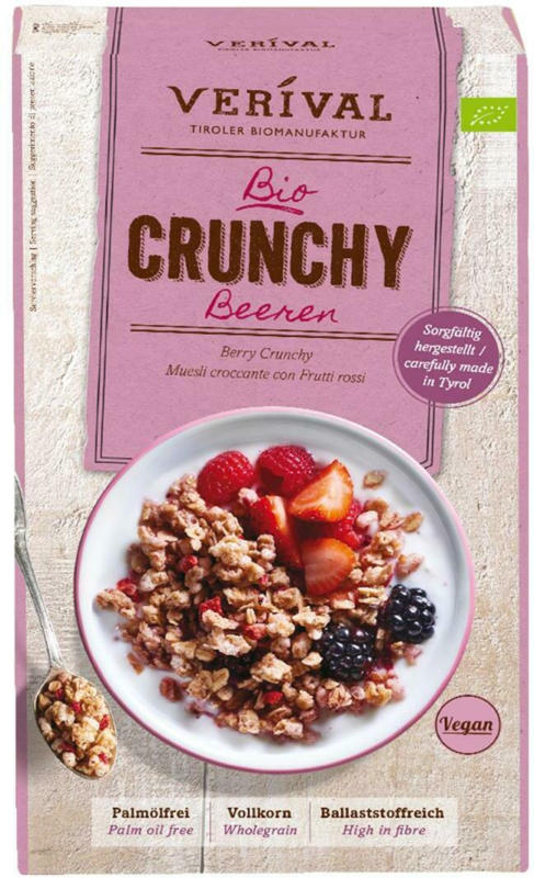 Verival Bio Beeren Crunchy Müsli