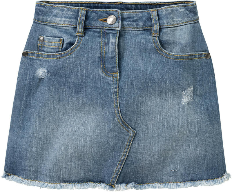 Mädchen Jeansrock mit Used-Waschung (Nur online)