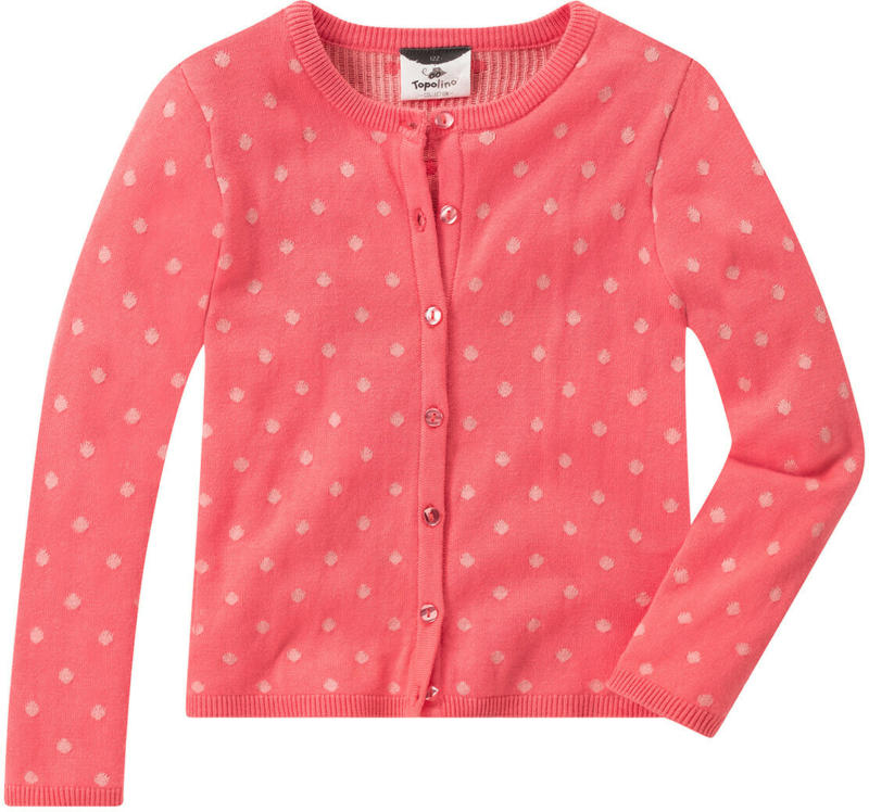 Mädchen Cardigan mit Pünktchen (Nur online)