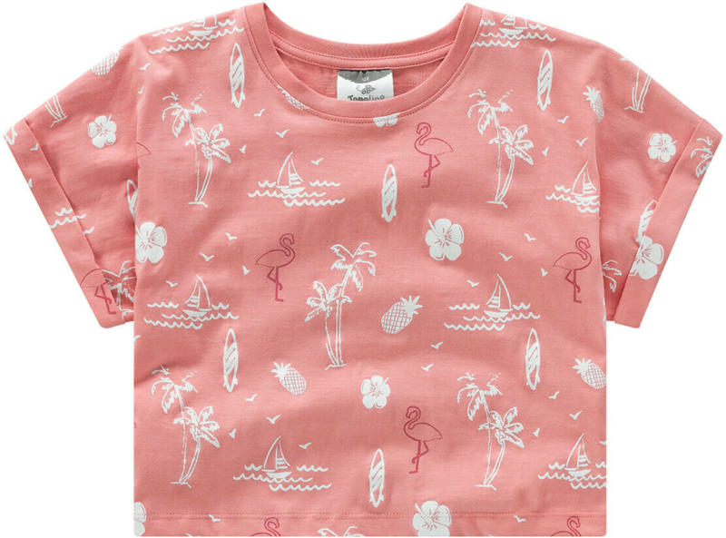 Mädchen T-Shirt mit Allover-Print (Nur online)