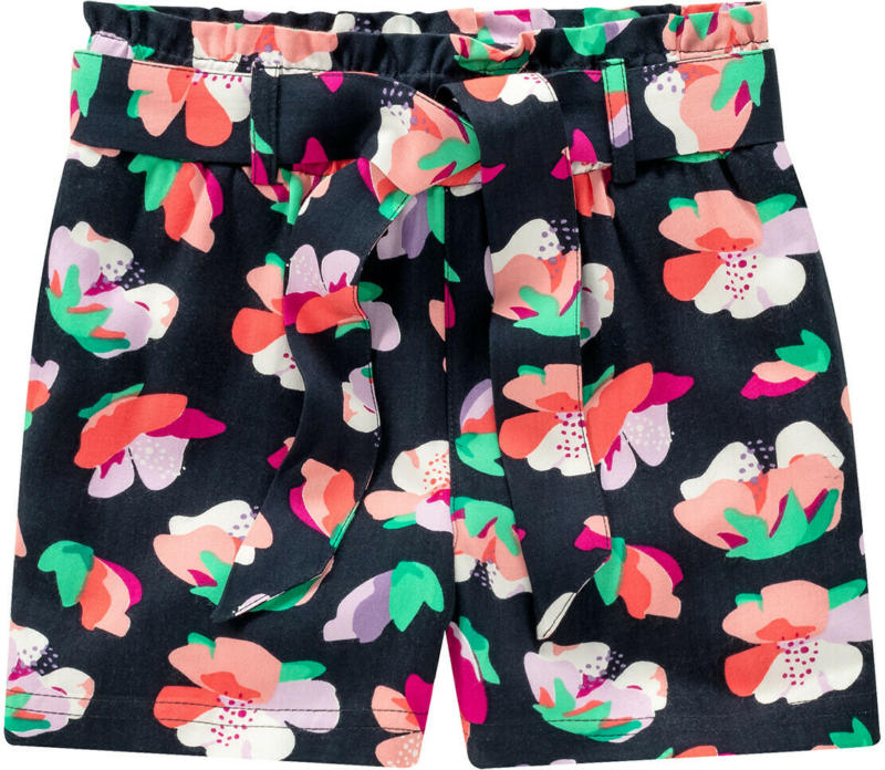Mädchen Shorts mit Blumen-Print (Nur online)