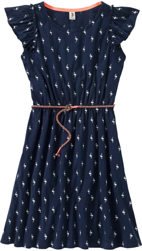 Mädchen Kleid mit Flechtgürtel (Nur online)
