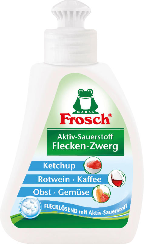 Frosch Fleckenentferner Aktiv-Sauerstoff Flecken-Zwerg
