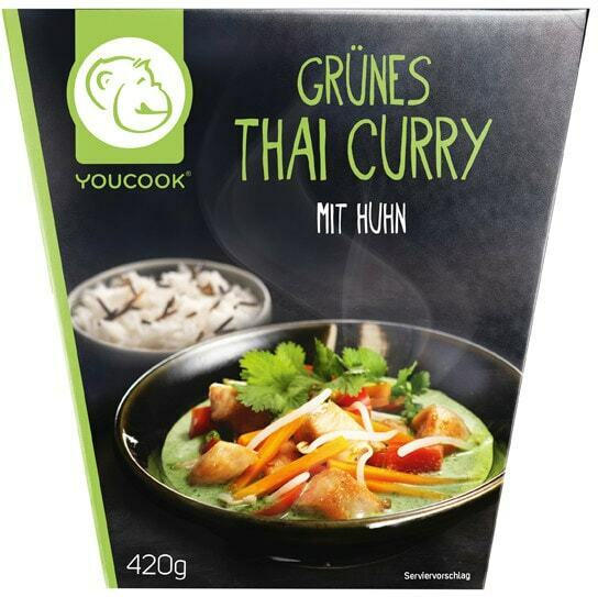 You Cook Grünes Thai Curry, Chicken Tikka
