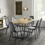 mömax Esstisch 'Dave', ca. 160x90cm, eichefarben