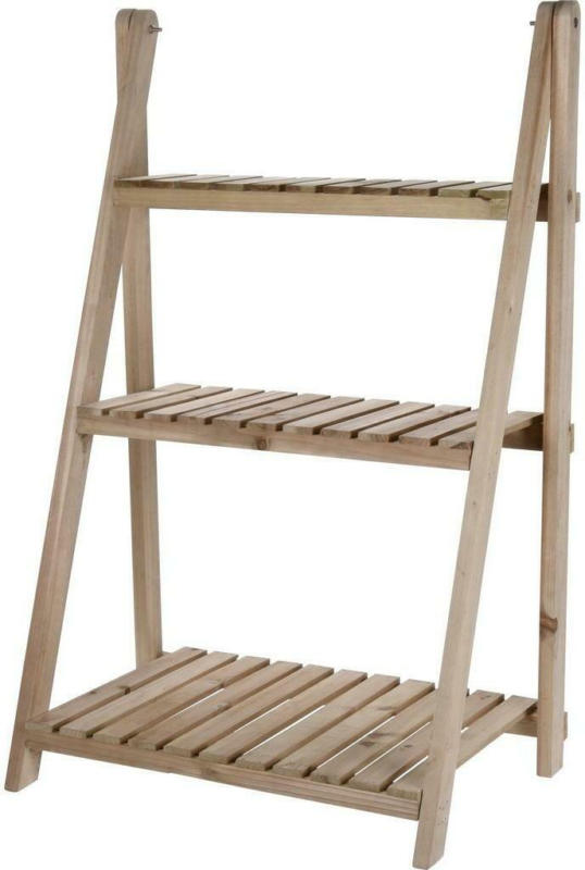 Blumenständer Kr5000040 B: 68 cm Braun