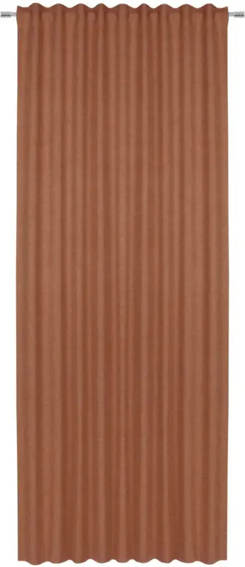 Fertigvorhang Ulrich in Rostfarben ca. 300cm