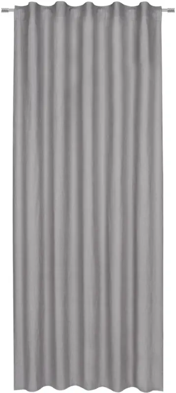 Fertigvorhang Nadine in Grau, 2 Stk.