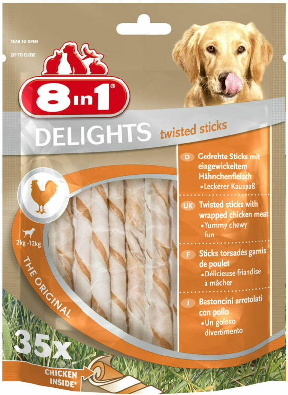 Delights Twisted Sticks 35 St.